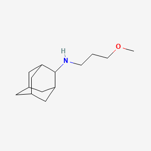 molecular formula C14H25NO B5057154 N-(3-methoxypropyl)adamantan-2-amine 