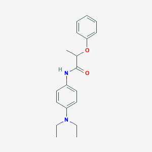 N-[4-(diethylamino)phenyl]-2-phenoxypropanamide