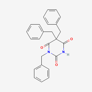 1,5,5-tribenzyl-2,4,6(1H,3H,5H)-pyrimidinetrione