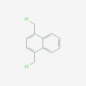 molecular formula C12H10Cl2 B050580 1,4-Bis(chloromethyl)naphthalene CAS No. 6586-89-6