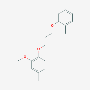2-methoxy-4-methyl-1-[3-(2-methylphenoxy)propoxy]benzene