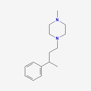 1-methyl-4-(3-phenylbutyl)piperazine