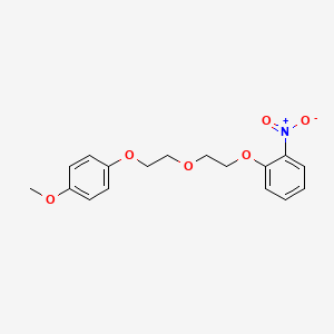 1-{2-[2-(4-methoxyphenoxy)ethoxy]ethoxy}-2-nitrobenzene