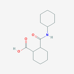 2-[(cyclohexylamino)carbonyl]cyclohexanecarboxylic acid