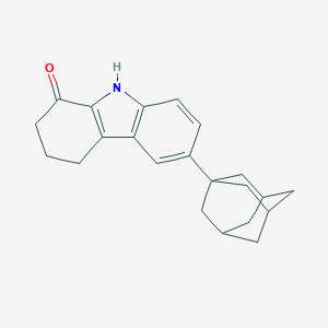 molecular formula C22H25NO B505836 6-(1-Adamantyl)-2,3,4,9-tetrahydrocarbazol-1-one CAS No. 300801-37-0
