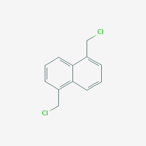 molecular formula C12H10Cl2 B050585 1,5-Bis(chloromethyl)naphthalene CAS No. 1733-76-2