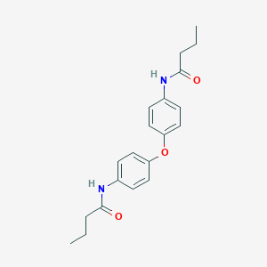 molecular formula C20H24N2O3 B505864 N-{4-[4-(butyrylamino)phenoxy]phenyl}butanamide 