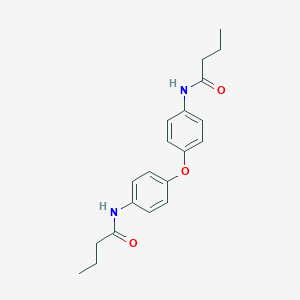 N-{4-[4-(butyrylamino)phenoxy]phenyl}butanamide