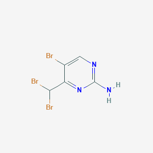 5-Bromo-4-(dibromomethyl)-2-pyrimidinylamine