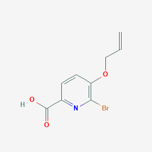 5-(Allyloxy)-6-bromo-2-pyridinecarboxylic acid