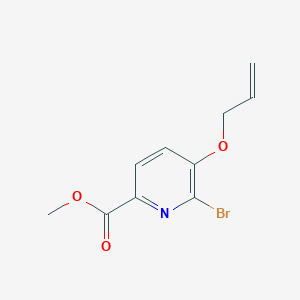Methyl 5-(allyloxy)-6-bromo-2-pyridinecarboxylate