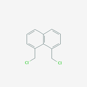 molecular formula C12H10Cl2 B050593 1,8-Bis(chloromethyl)naphthalene CAS No. 50585-29-0
