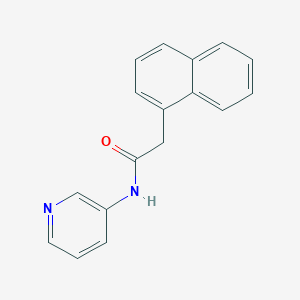 2-(1-naphthyl)-N-(3-pyridinyl)acetamide