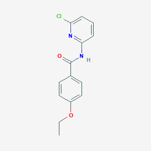 molecular formula C14H13ClN2O2 B505961 N-(6-chloro-2-pyridinyl)-4-ethoxybenzamide 