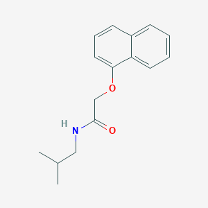 N-isobutyl-2-(1-naphthyloxy)acetamide