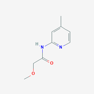 2-methoxy-N-(4-methyl-2-pyridinyl)acetamide
