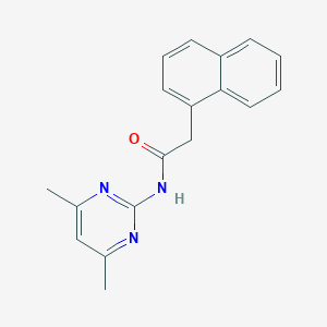 N-(4,6-dimethyl-2-pyrimidinyl)-2-(1-naphthyl)acetamide