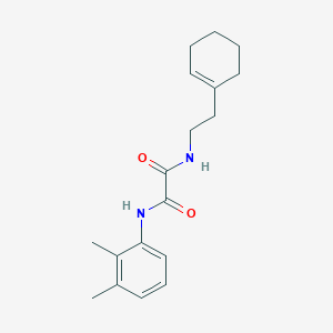 molecular formula C18H24N2O2 B5059947 N-[2-(cyclohex-1-en-1-yl)ethyl]-N'-(2,3-dimethylphenyl)ethanediamide 