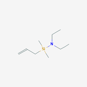 molecular formula C9H21NSi B050604 Allyl(diethylamino)dimethylsilane CAS No. 115579-47-0