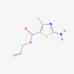 molecular formula C8H10N2O2S B506100 Allyl 2-amino-4-methylthiazole-5-carboxylate CAS No. 247242-56-4