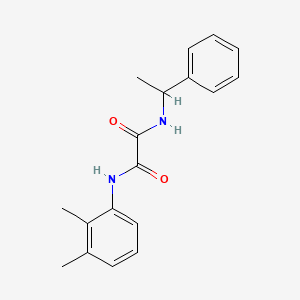 molecular formula C18H20N2O2 B5061254 N-(2,3-dimethylphenyl)-N'-(1-phenylethyl)oxamide 