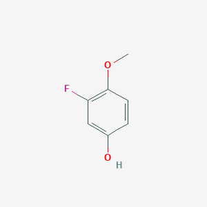 molecular formula C7H7FO2 B050614 3-Fluoro-4-methoxyphenol CAS No. 452-11-9