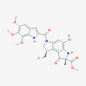 molecular formula C26H26ClN3O8 B050632 Pyrindamycin A CAS No. 118292-36-7
