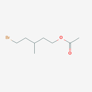 molecular formula C8H15BrO2 B050633 5-Bromo-3-methylpentyl acetate CAS No. 125161-79-7