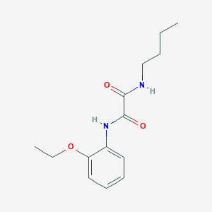 molecular formula C14H20N2O3 B5063755 N-butyl-N'-(2-ethoxyphenyl)oxamide 