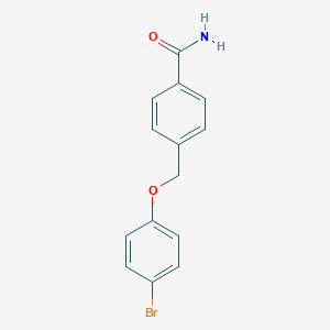 4-[(4-Bromophenoxy)methyl]benzamide