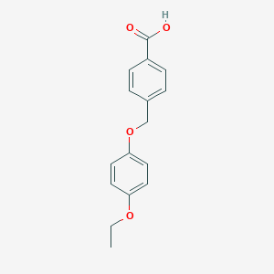 4-[(4-Ethoxyphenoxy)methyl]benzoic acid