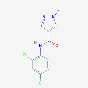 N-(2,4-dichlorophenyl)-1-methyl-1H-pyrazole-4-carboxamide