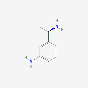 molecular formula C8H12N2 B506474 (R)-3-(1-aminoethyl)benzenamine CAS No. 1202057-39-3