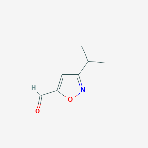 3-Isopropylisoxazole-5-carbaldehyde