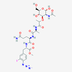 molecular formula C29H41IN8O12 B050669 AI-Mdp CAS No. 111364-35-3