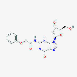 molecular formula C18H19N5O6 B050690 N2-Phenoxyacetyl-2'-deoxyguanosine CAS No. 115389-03-2