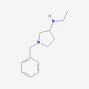 molecular formula C13H20N2 B050702 1-苄基-3-(乙氨基)吡咯烷 CAS No. 115445-21-1
