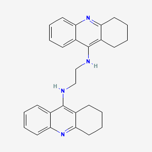 molecular formula C28H30N4 B5071204 N1,N2-BIS(1,2,3,4-TETRAHYDROACRIDIN-9-YL)ETHANE-1,2-DIAMINE 