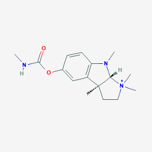 molecular formula C16H24N3O2+ B050728 1-Methylphysostigmine CAS No. 121843-39-8