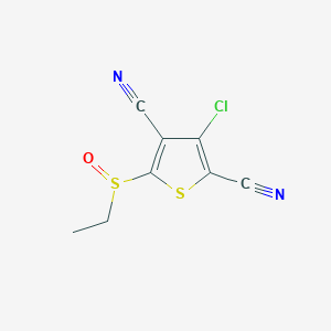molecular formula C8H5ClN2OS2 B050730 Thicyofen CAS No. 116170-30-0