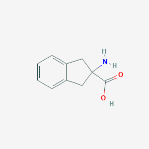 molecular formula C10H11NO2 B050736 2-Amino-2-indancarboxylic acid CAS No. 27473-62-7
