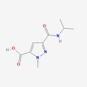 3-[(isopropylamino)carbonyl]-1-methyl-1H-pyrazole-5-carboxylic acid