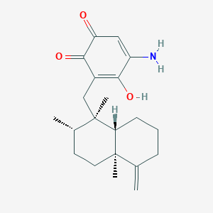 molecular formula C21H29NO3 B050768 Smenospongine CAS No. 113021-53-7