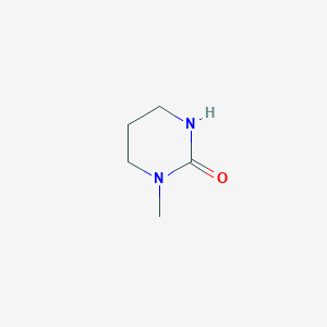 molecular formula C5H10N2O B050769 1-Methyltetrahydropyrimidin-2(1H)-one CAS No. 10166-54-8