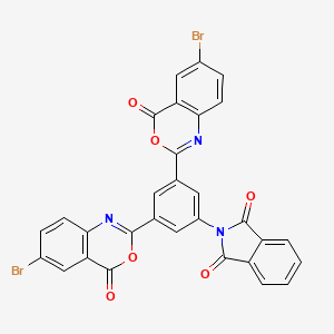 molecular formula C30H13Br2N3O6 B5077013 EG31 