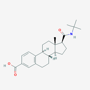 17-(N-t-Butylcarboxamide)estra-1,3,5(10)-triene-3-carboxylic acid