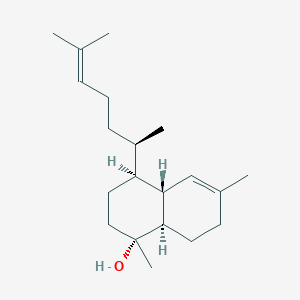 (1R,4S,4aR,8aR)-1,6-dimethyl-4-[(2R)-6-methylhept-5-en-2-yl]-3,4,4a,7,8,8a-hexahydro-2H-naphthalen-1-ol
