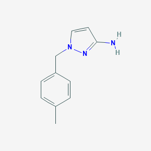 molecular formula C11H13N3 B507846 1-(4-Methylbenzyl)-1H-pyrazol-3-amine CAS No. 492426-22-9