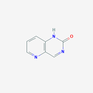 molecular formula C7H5N3O B050786 Pyrido[3,2-d]pyrimidin-2(1H)-one CAS No. 116598-88-0