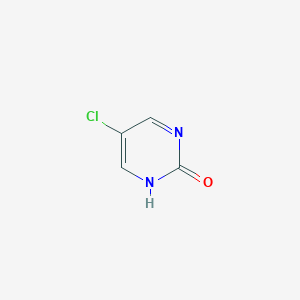 molecular formula C4H3ClN2O B050789 5-Chloro-2-hydroxypyrimidine CAS No. 54326-16-8